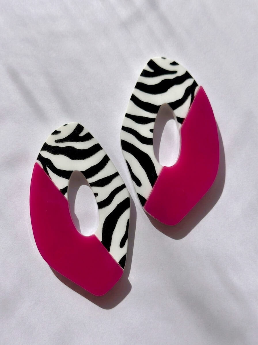 Aros Farah Fucsia