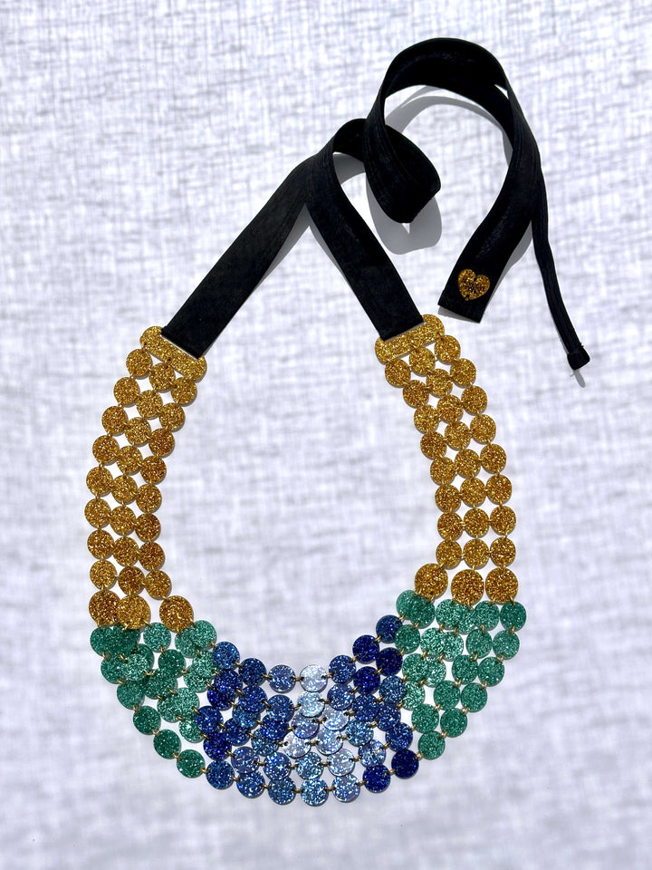 Collar Cleopatra Trio Glitter