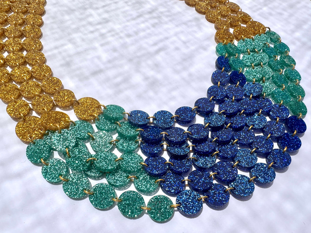 Collar Cleopatra Trio Glitter