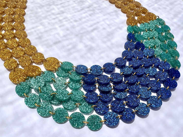 Collar Cleopatra Trio Glitter