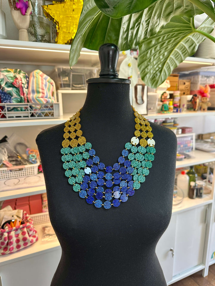 Collar Cleopatra Trio Glitter