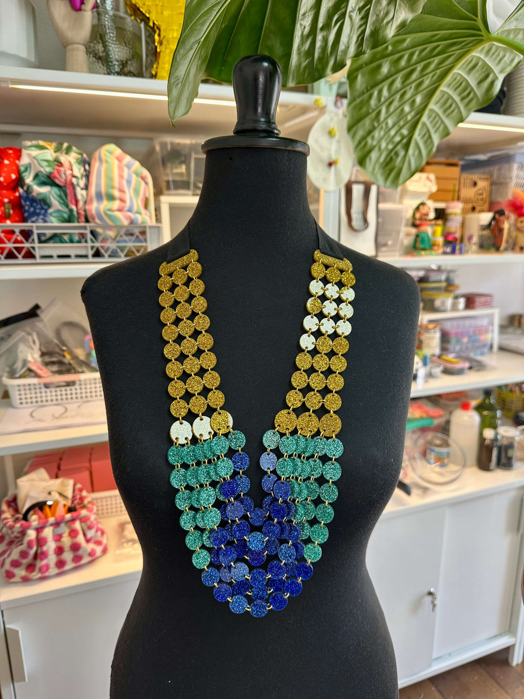 Collar Cleopatra Trio Glitter